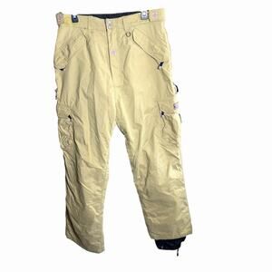 Special Blend Blend Tech 5K Women's XL Beige Snowboard Pants Waterproof